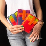 Итальянские цветные кожаные кардхолдеры DuDuBags
