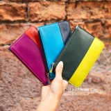 Итальянские цветные кожаные косметички DuDuBags