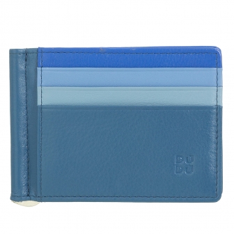 Итальянский кожаный кошелек-зажим для бумажных банкнот DuDu серии Antigua