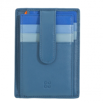 Итальянский цветной кожаный кардхолдер DuDu серии Timor