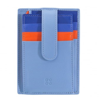 Итальянский цветной кожаный кардхолдер DuDu серии Timor