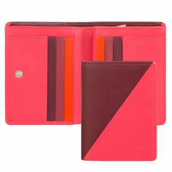 Компактный вертикальный кожаный кошелек портмоне DuDu