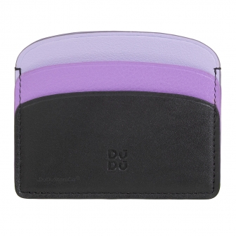 Итальянский цветной кожаный кардхолдер DuDu серии Boracay