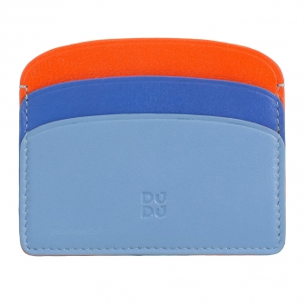 Итальянский цветной кожаный кардхолдер DuDu серии Boracay