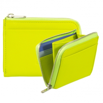 Итальянский цветной кожаный кардхолдер DuDu серии Petrol 