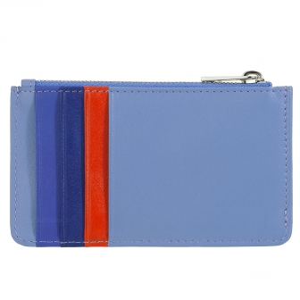 Итальянский цветной кожаный кардхолдер DuDu серии Bali