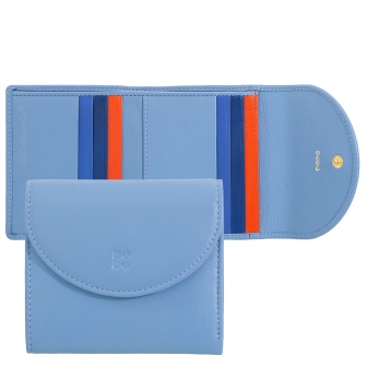 Итальянский цветной кожаный кошелек DuDu серии Malaita 