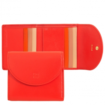 Итальянский цветной кожаный кошелек DuDu серии Malaita