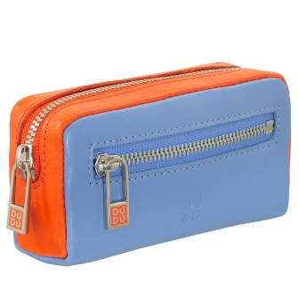 Итальянская цветная кожаная ключница DuDu серии Bahamas