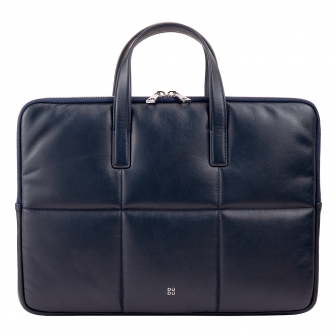 Итальянская женская кожаная сумка-портфель DuDu серии Togean