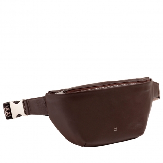 Итальянская кожаная поясная сумка DuDu серии Tenerife