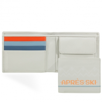 Итальянский цветной кожаный кошелёк DuDu серии Azzorre