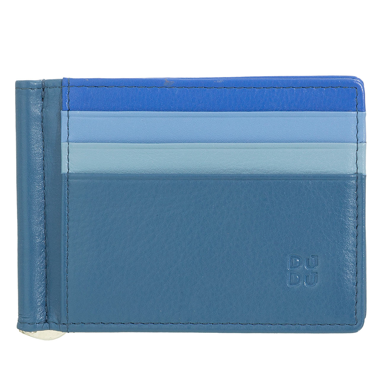 Итальянский кожаный кошелек-зажим для бумажных банкнот DuDu серии Antigua