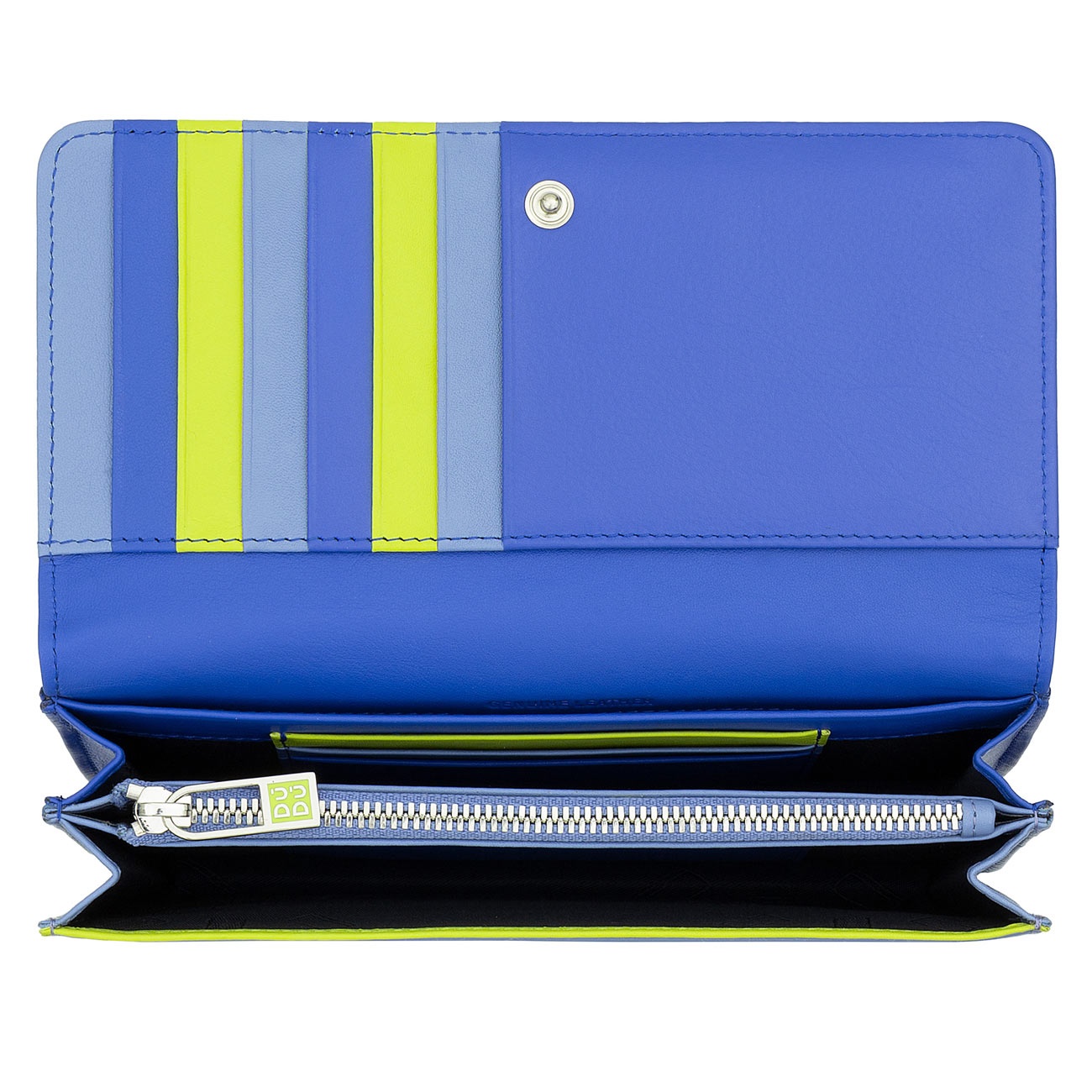 Большой цветной кожаный кошелек DuDu серии Canarie