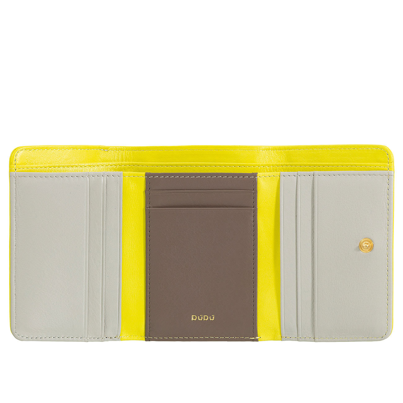 Итальянский цветной кожаный кошелек DuDu серии Pemba