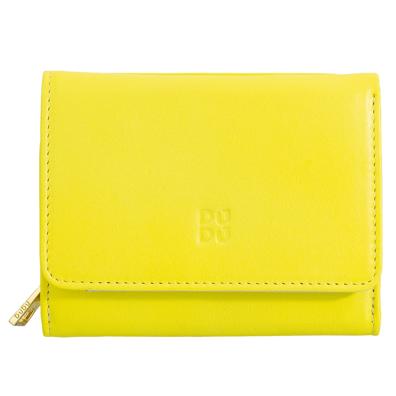 Итальянский цветной кожаный кошелек DuDu серии Pemba