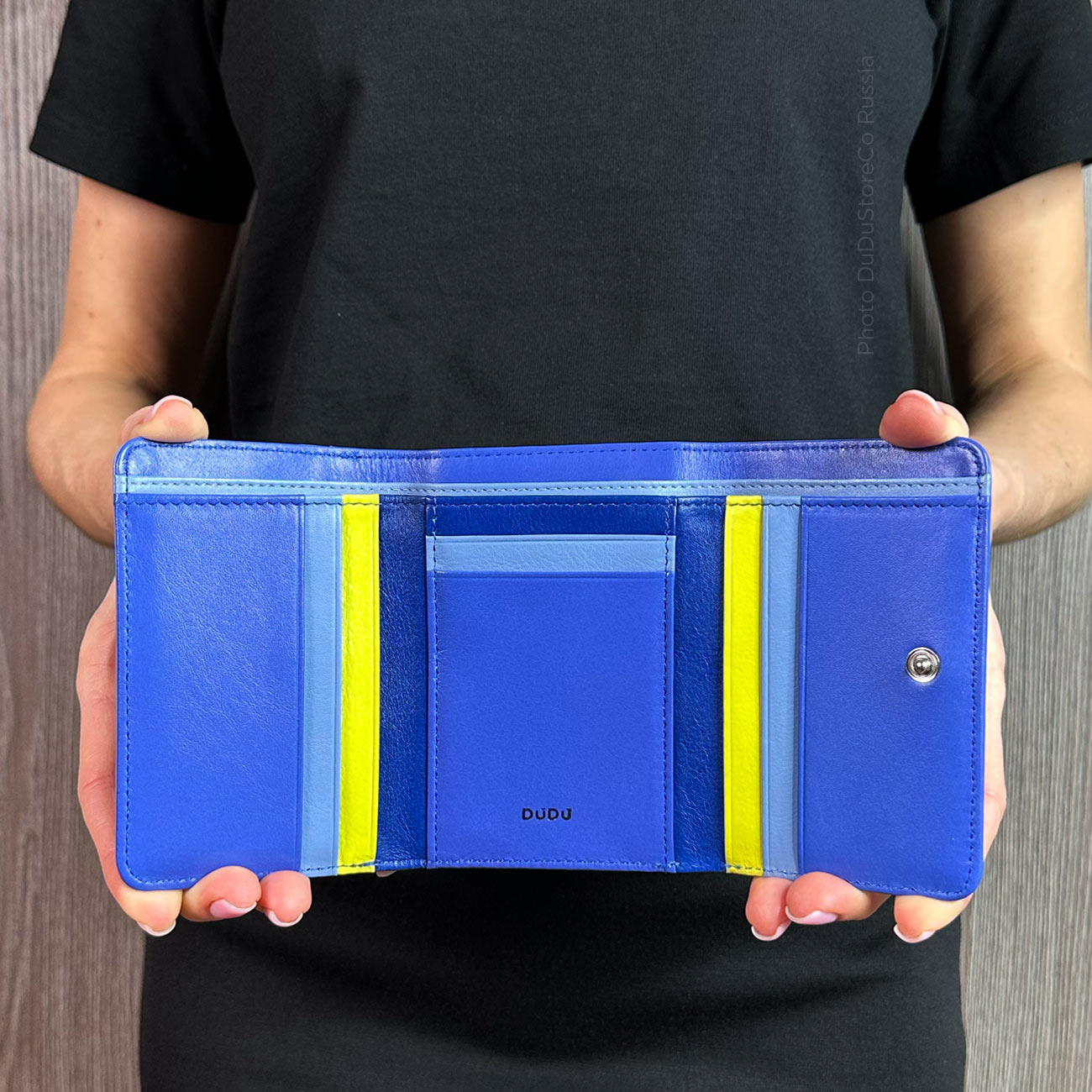 Кошелек цветной кожаный DuDu серии Pemba