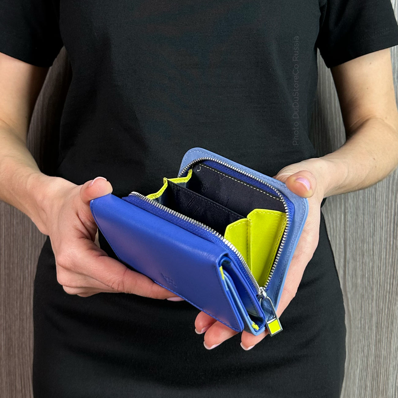 Кошелек цветной кожаный DuDu серии Pemba