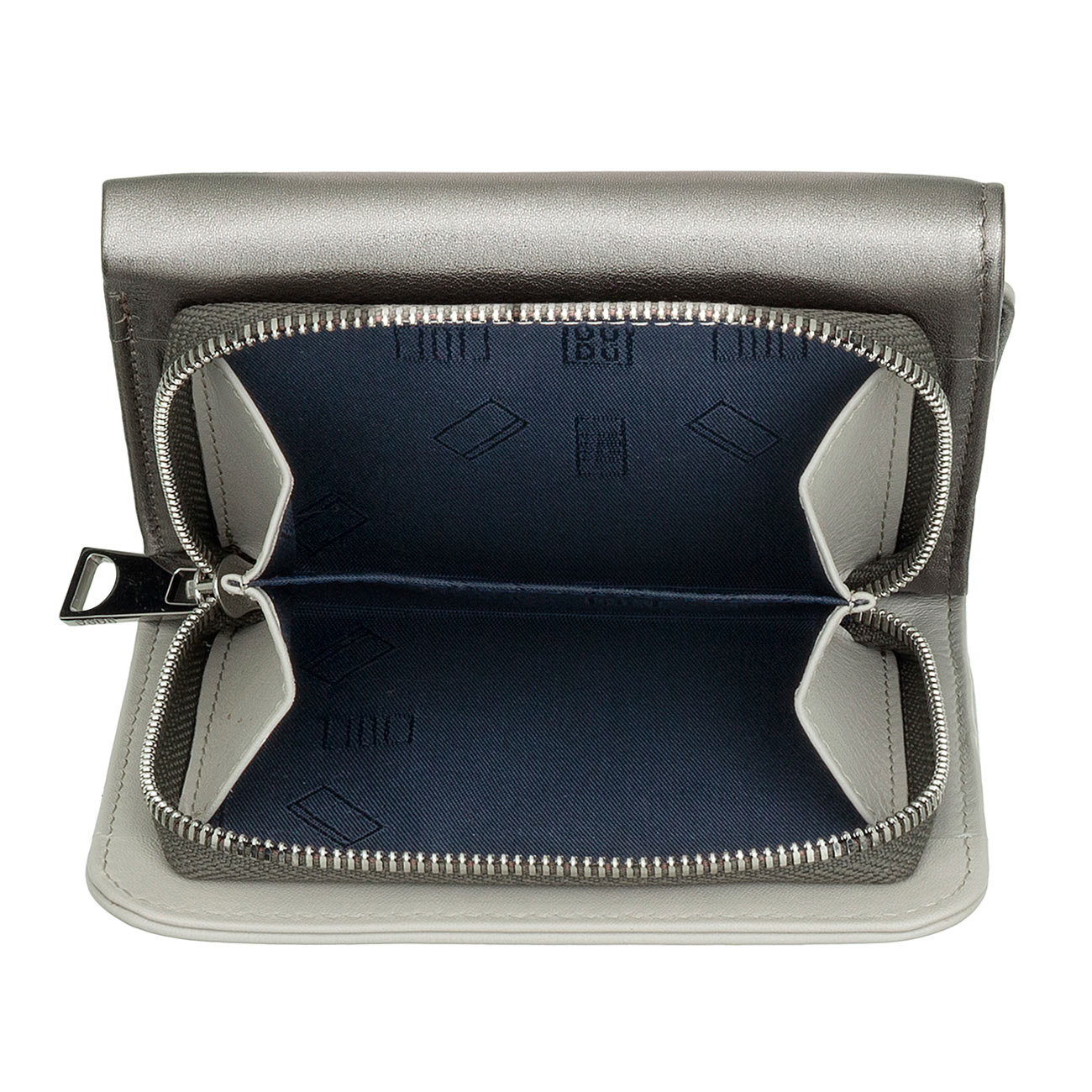 Итальянский цветной кожаный кошелек DuDu серии Pemba