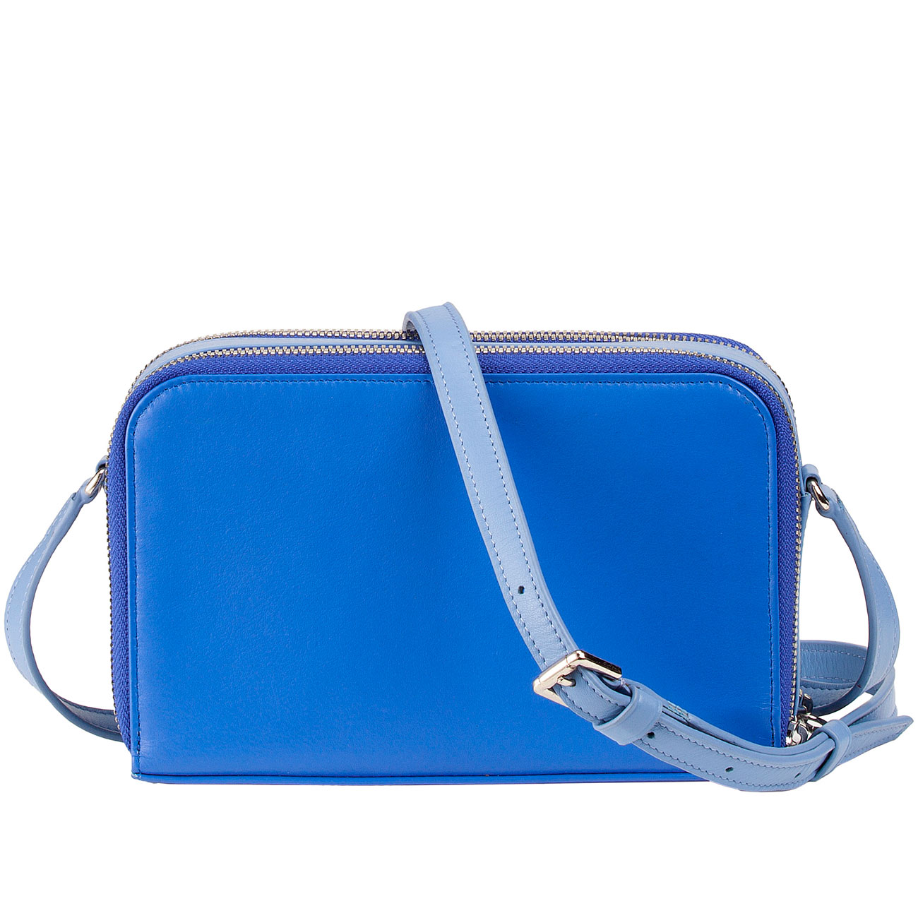 Итальянская женская цветная кожаная сумка DuDu серии Ines