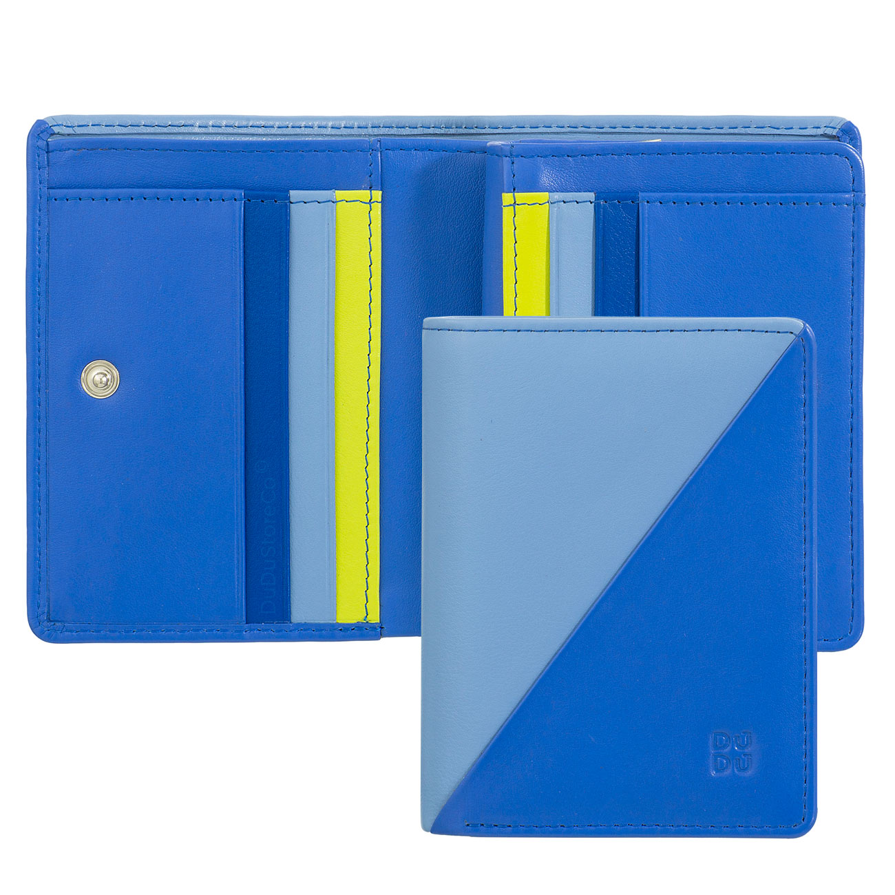 Компактный вертикальный кожаный кошелек портмоне DuDu