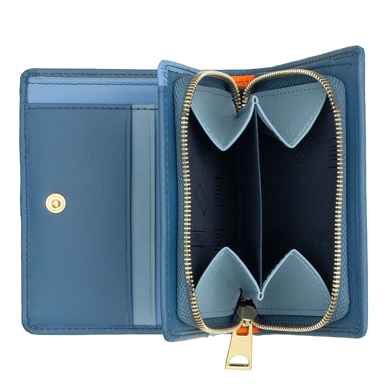 Итальянский компактный вертикальный кошелек-портмоне DuDu серии Stromboli