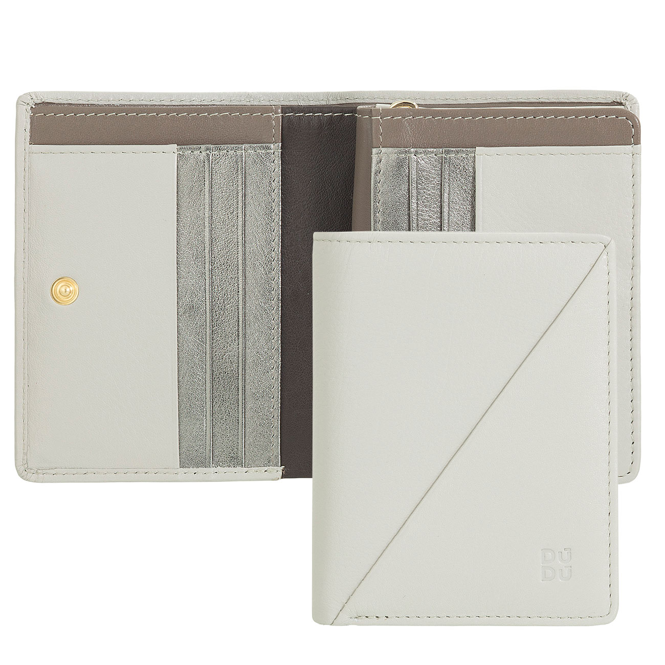 Итальянский компактный вертикальный кошелек-портмоне DuDu серии Stromboli