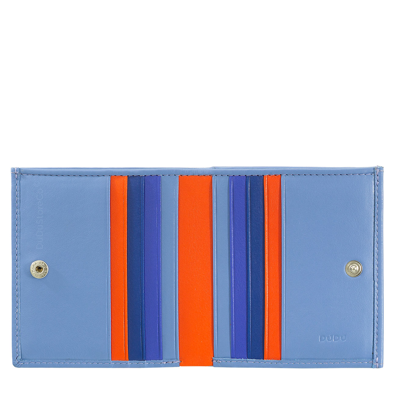 Цветной кожаный кошелек DuDu серии Flavio