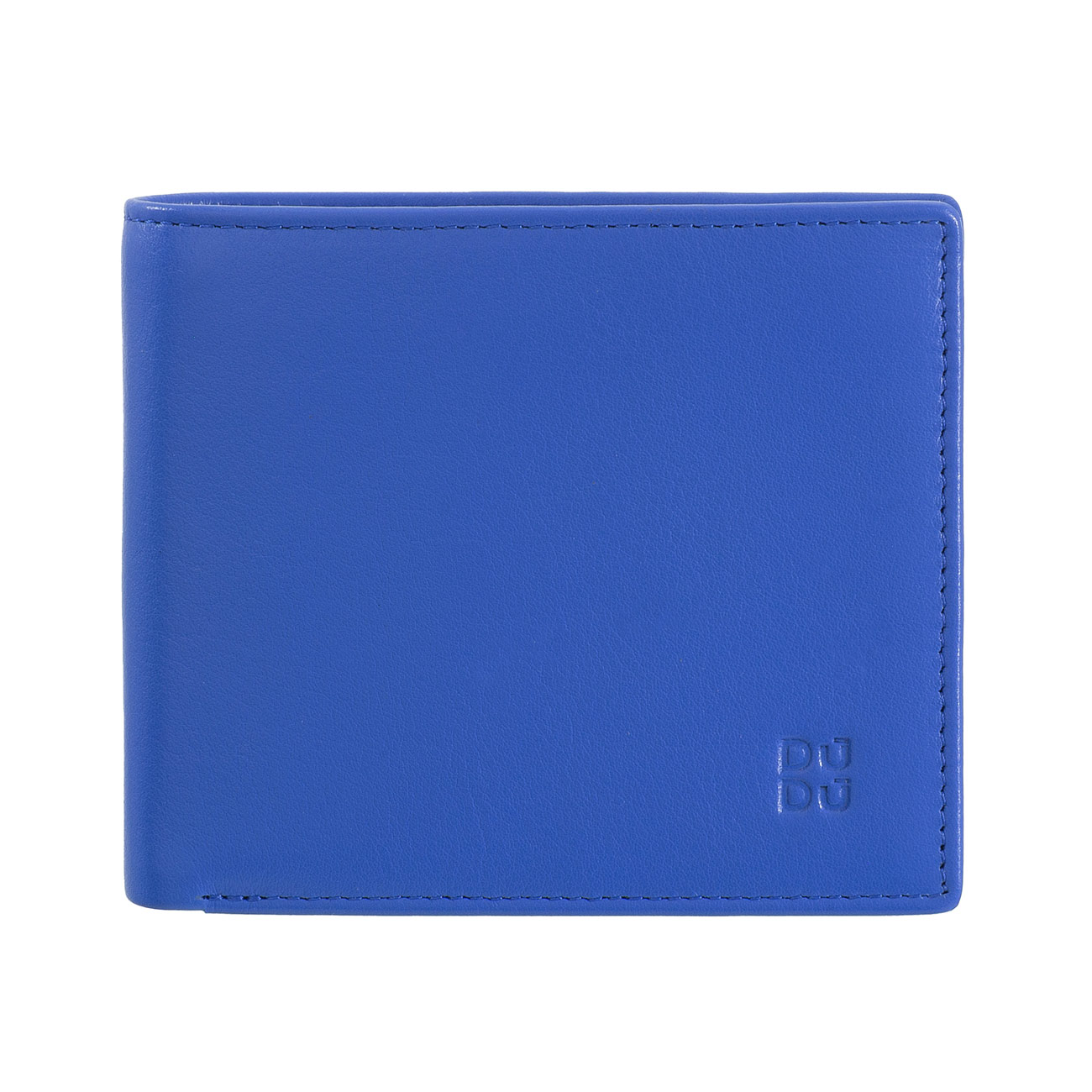 Цветной итальянский кожаный кошелек DuDu серии Tullio