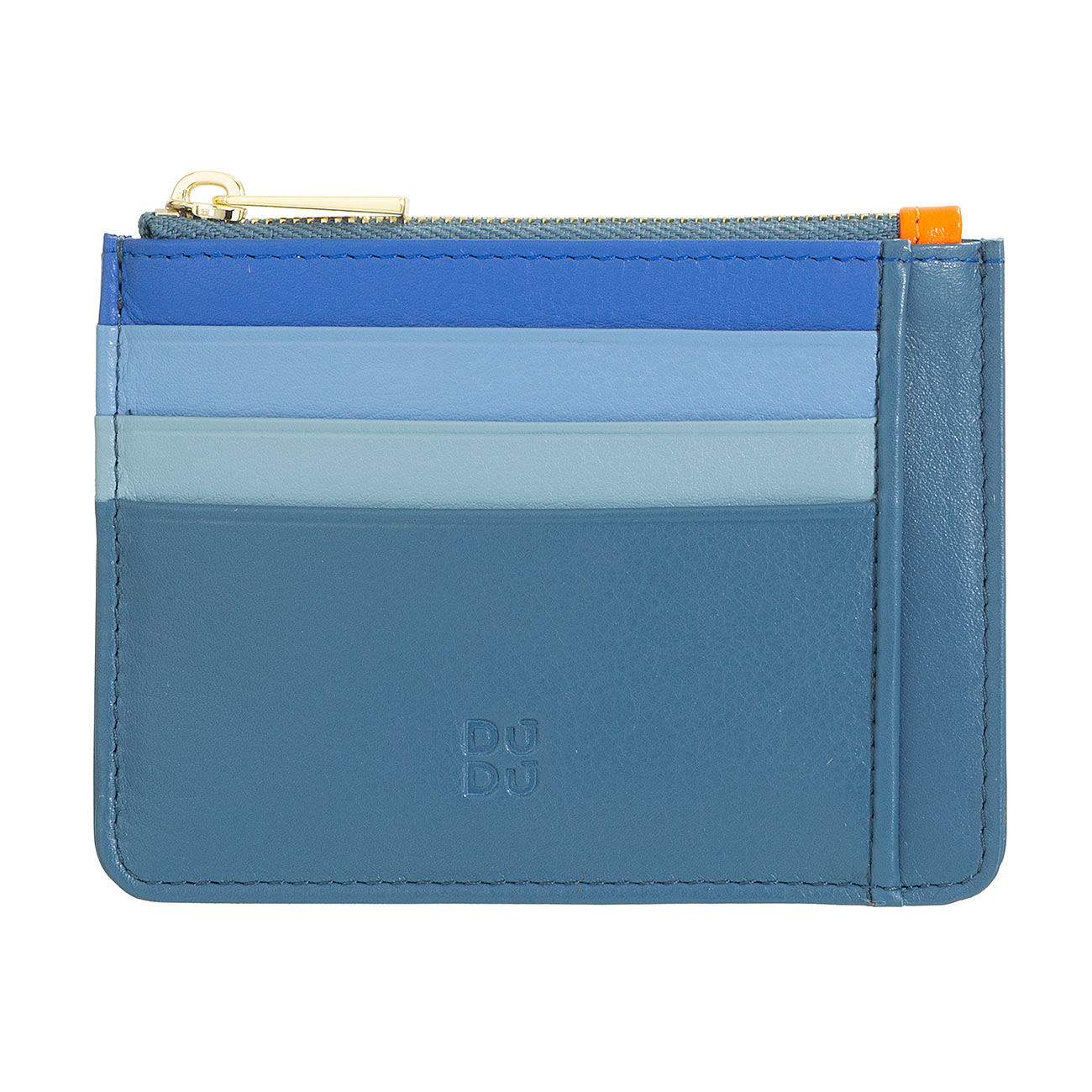 Итальянский цветной кожаный кардхолдер DuDu серии Tiago
