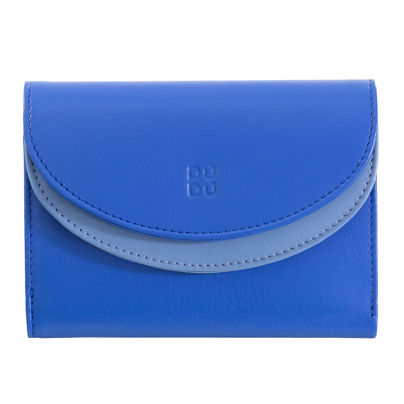 Итальянский цветной кожаный кошелек DuDu серии Galapagos