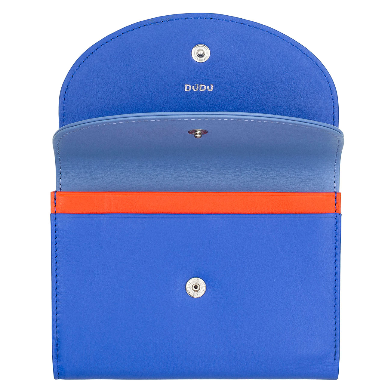 Итальянский цветной кожаный кошелек DuDu серии Galapagos