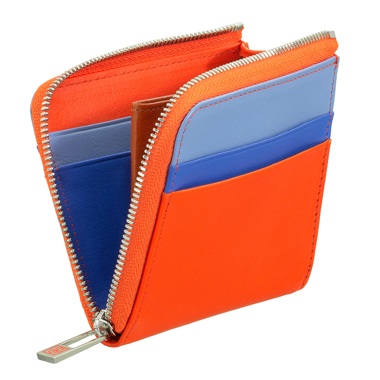 Кардхолдер визитница кожаная цветная DuDu серии Lombok