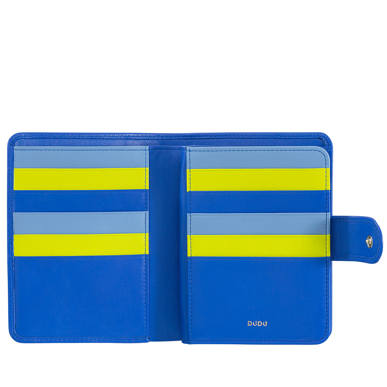 Итальянское большое цветное кожаное портмоне DuDu серии Marbella