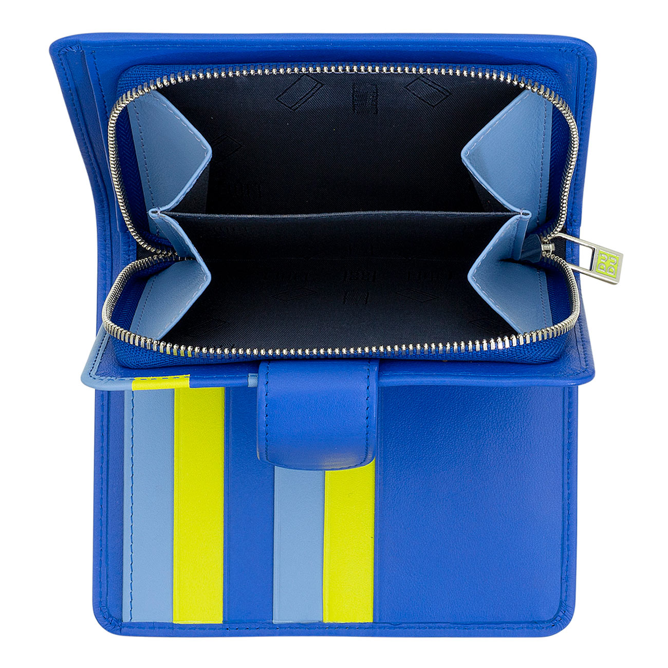 Итальянское большое цветное кожаное портмоне DuDu серии Marbella