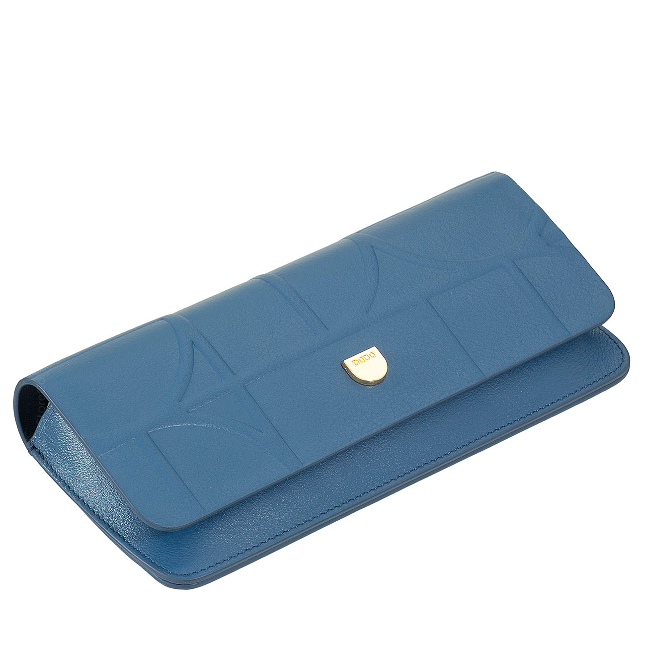 Итальянский кожаный футляр для очков DuDu серии Calais