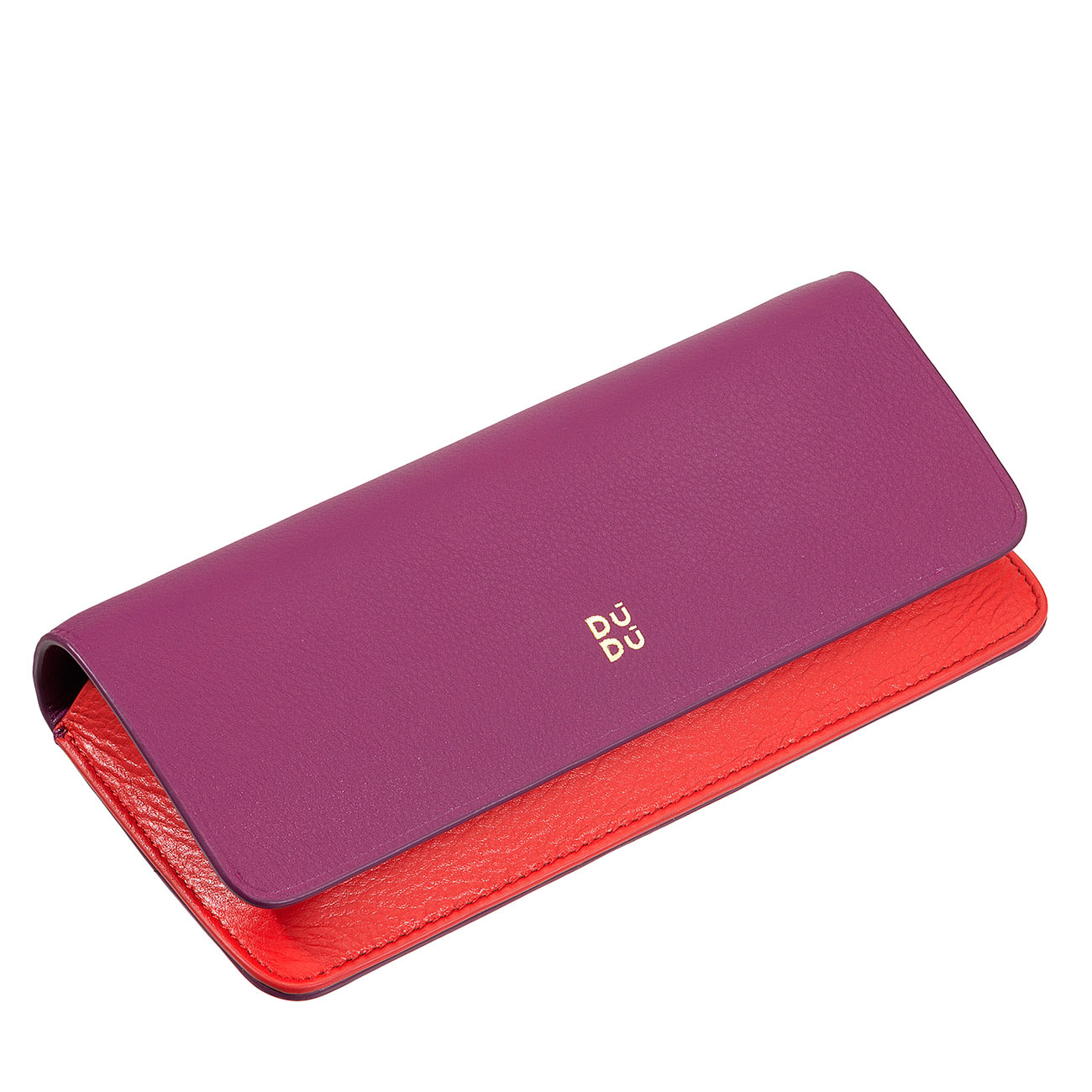 Итальянский кожаный футляр для очков DuDu серии Calais