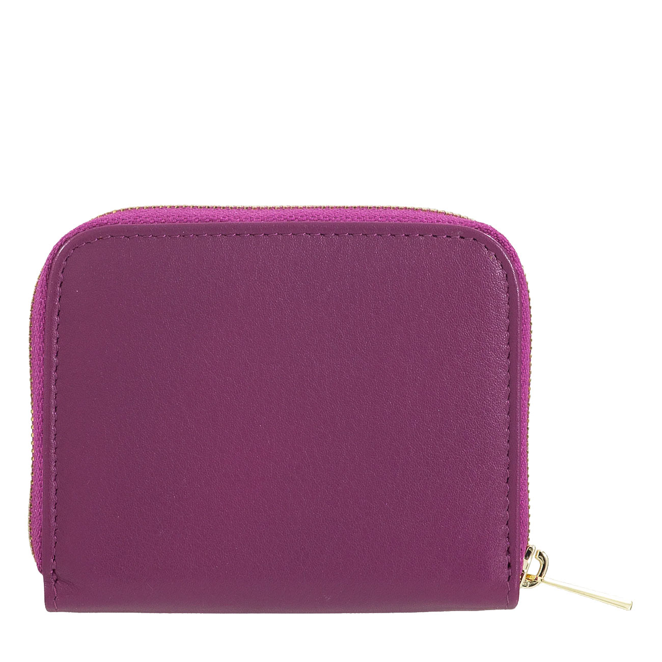 Итальянский кожаный кошелек для пластиковых карт на молнии DuDu серии Hokkaido