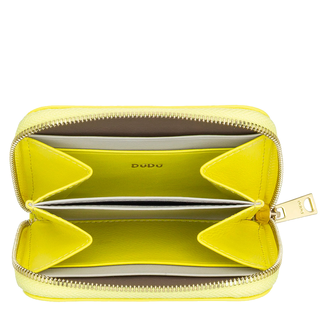 Итальянский кожаный кошелек для пластиковых карт на молнии DuDu серии Hokkaido