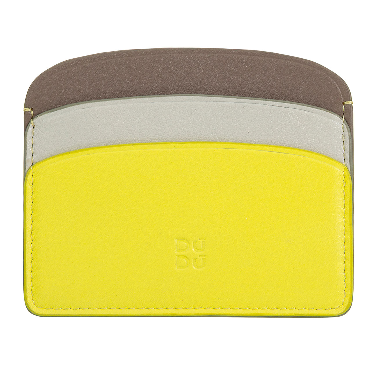 Итальянский цветной кожаный кардхолдер DuDu серии Boracay