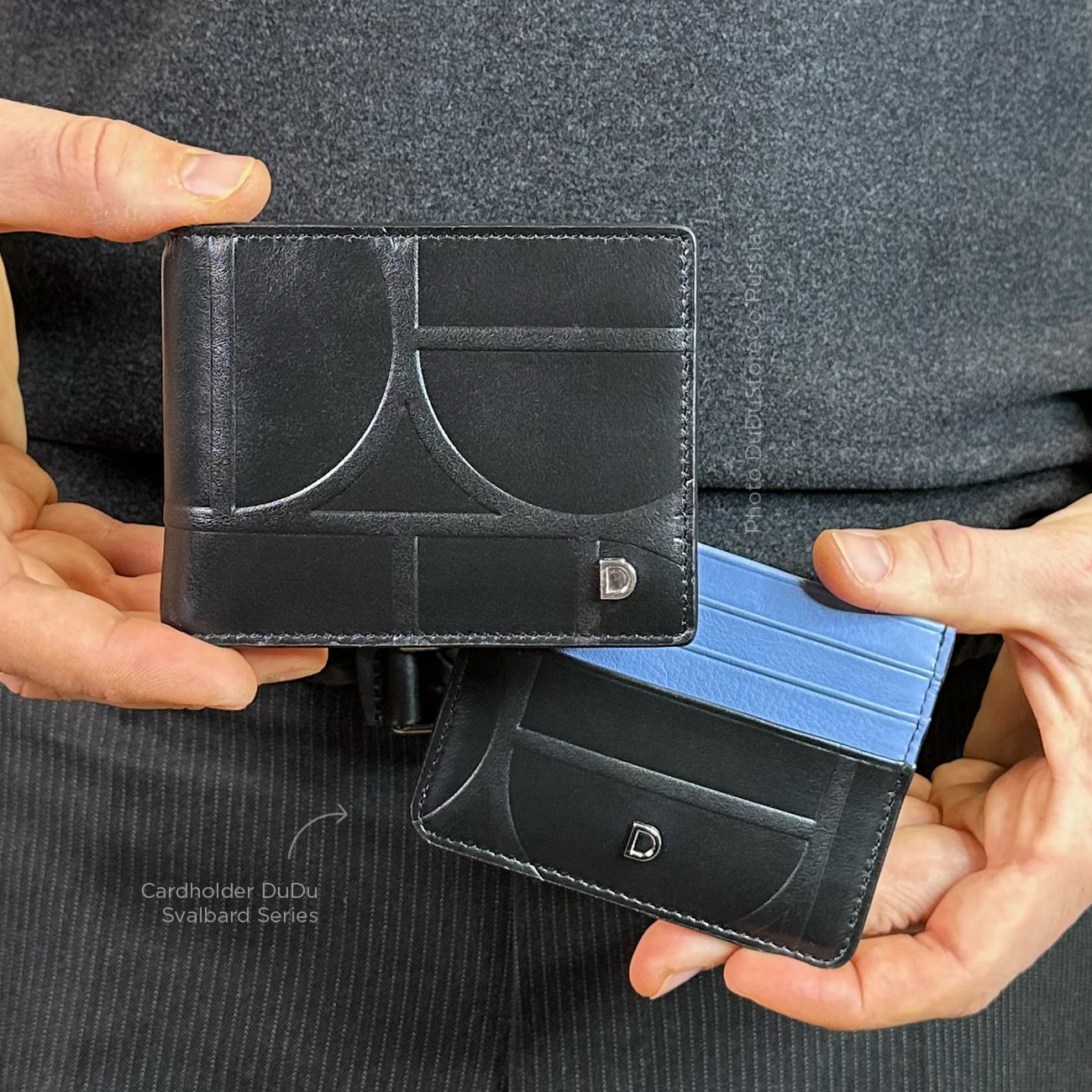 Итальянский кожаный кошелёк DuDu серии Caprera