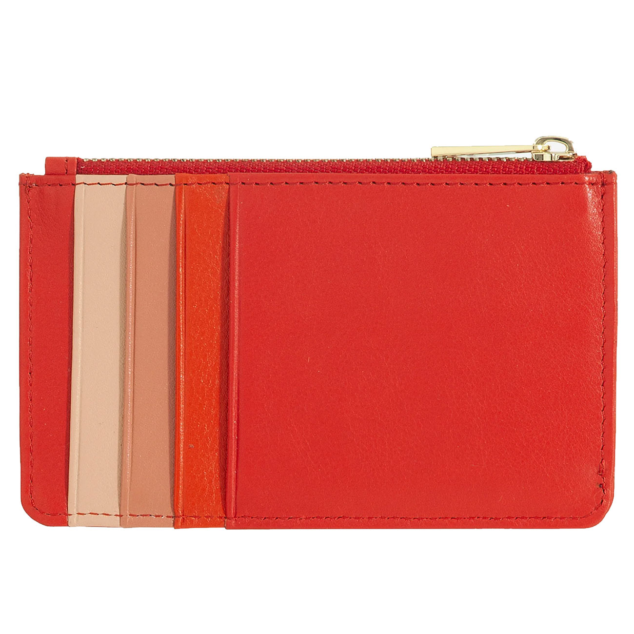 Итальянский цветной кожаный кардхолдер DuDu серии Bali