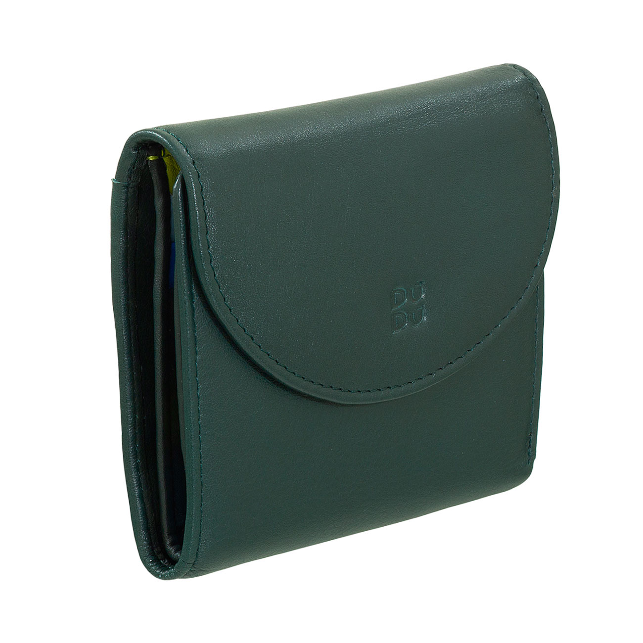 Итальянский цветной кожаный кошелек DuDu серии Malaita 