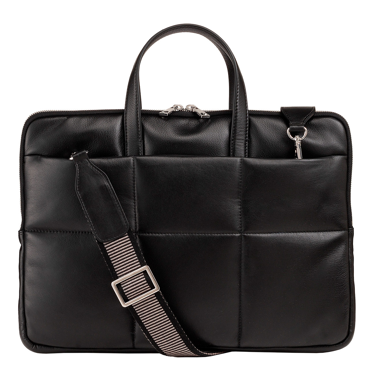 Итальянская женская кожаная сумка-портфель DuDu серии Togean