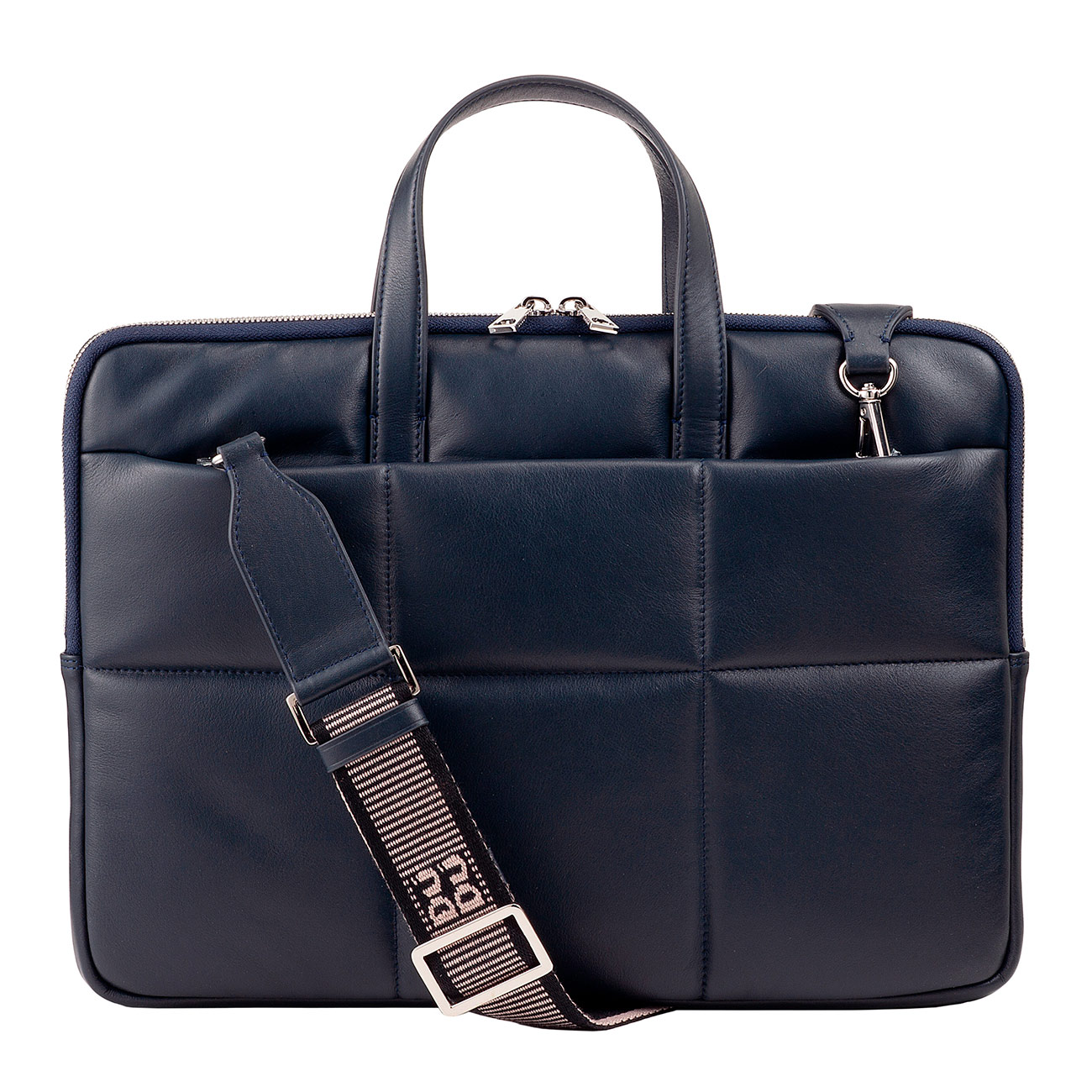 Итальянская женская кожаная сумка-портфель DuDu серии Togean