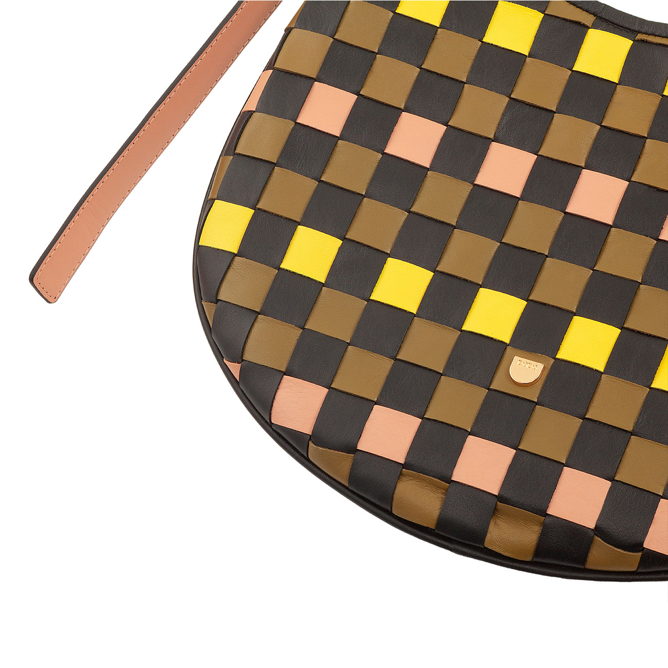 Итальянская наплечная кожаная сумка серии Hispani