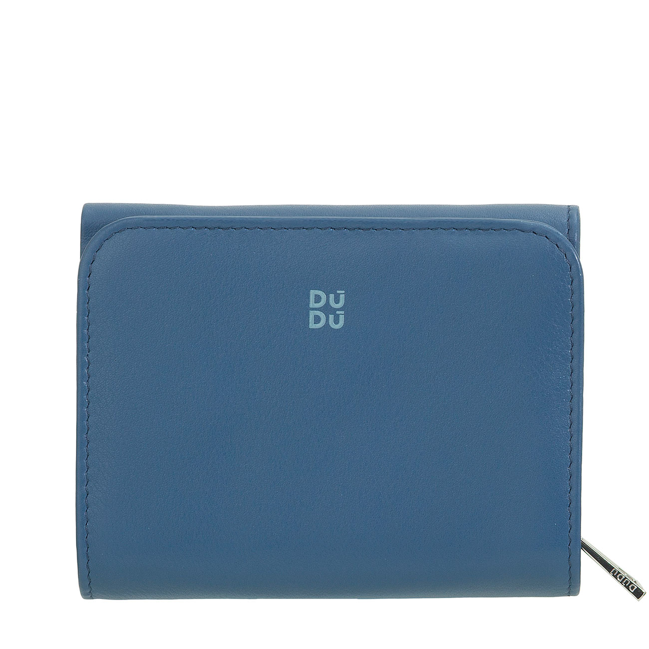 Итальянский цветной кожаный кошелек DuDu серии Pemba