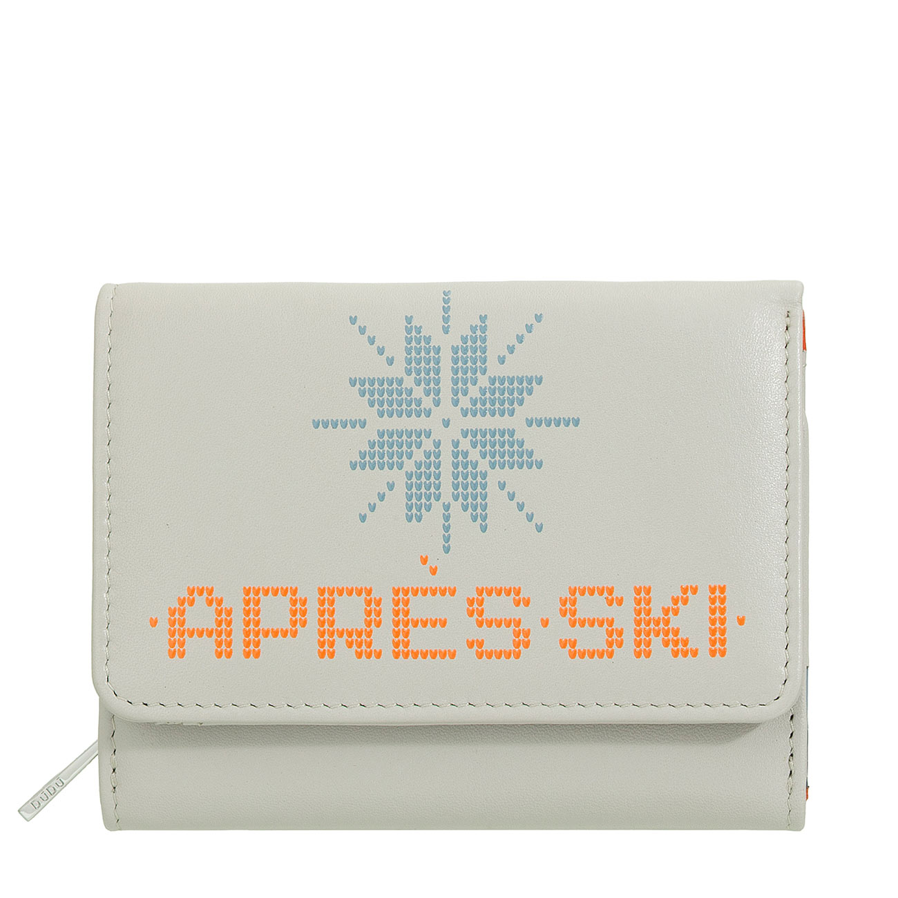 Итальянский цветной кожаный кошелек DuDu серии Pemba