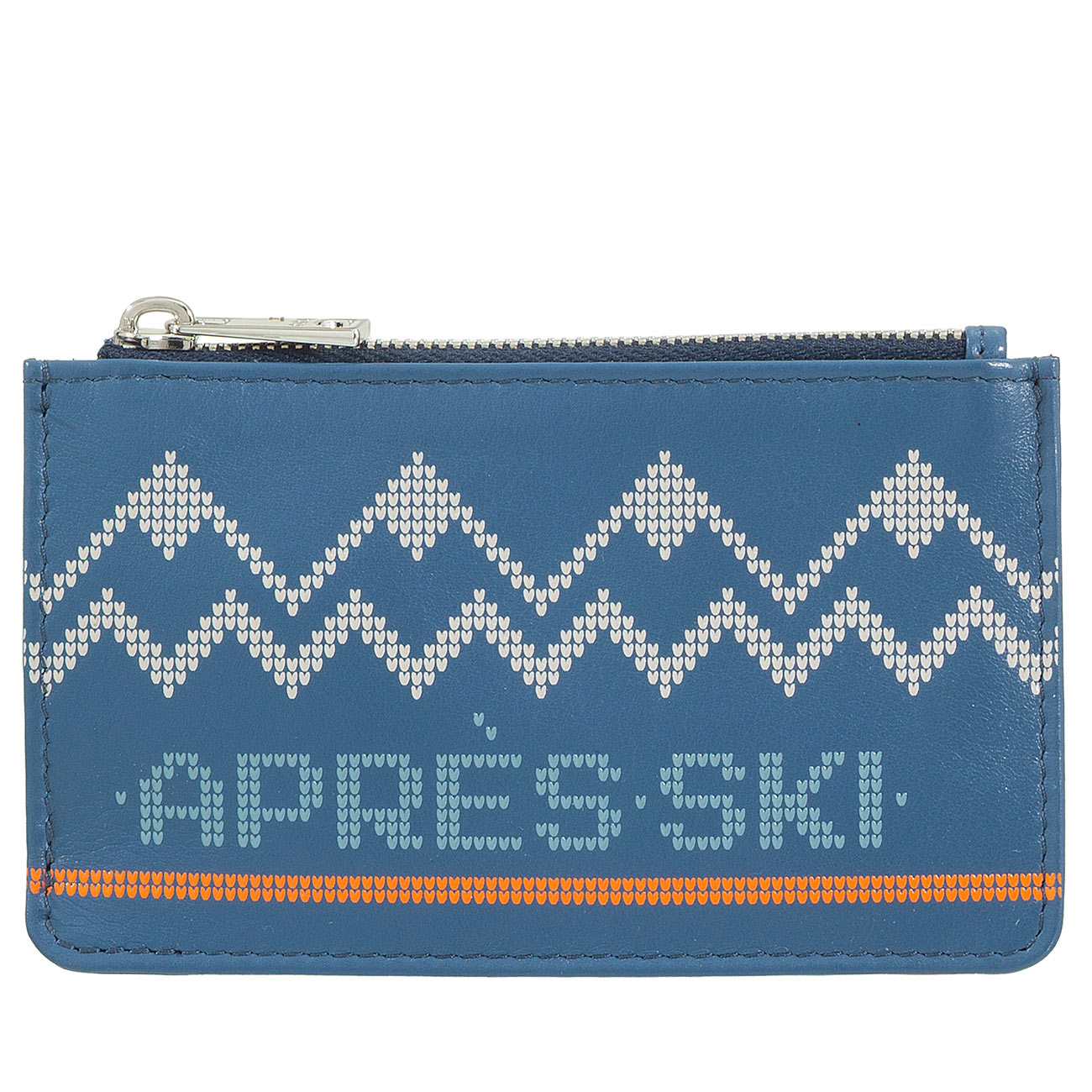 Итальянский цветной кожаный кардхолдер DuDu серии Bali 