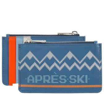 Итальянский цветной кожаный кардхолдер DuDu серии Bali 